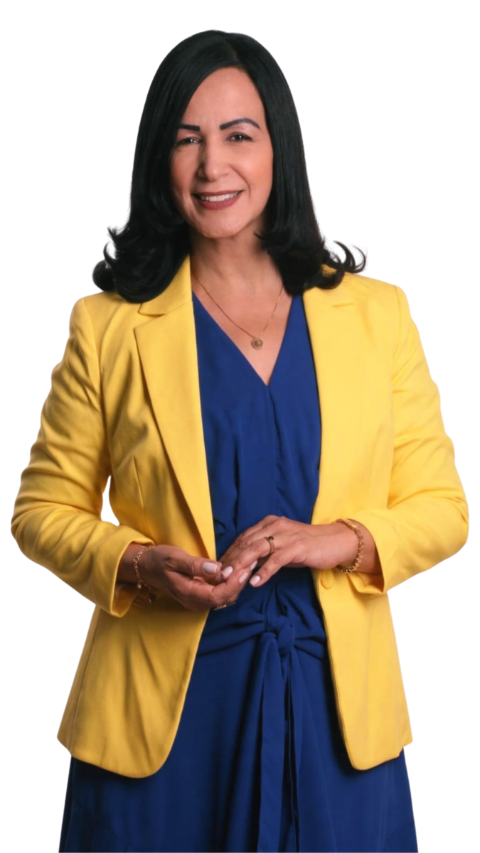 A candidata Noemi Nonato, Deputada Estadual número 45.401